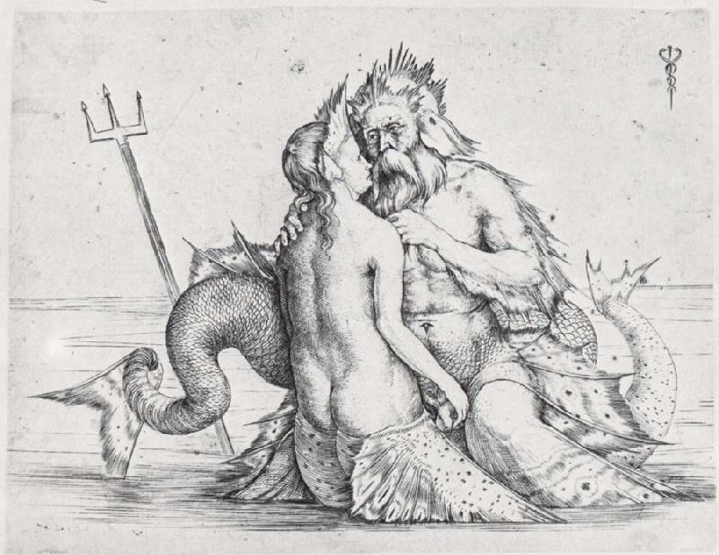 Jacopo de Barbari Triton and Nereid